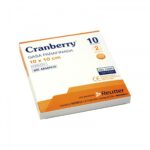 Aposito de gasa parafinada 10x10 cm cranberry CAJA X 10UN