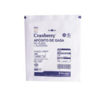 Aposito gasa no tejida + algodon est 20x25 cm Cranberry PAQ 10UN