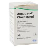 Accutrend cholesterol x 25 tiras