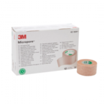 3m Cinta - Tela Adhesiva Papel Micropore beige 2.5cm x 9.1mt s/d 1533-1