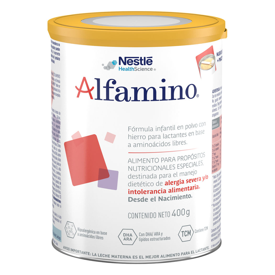 Alfamino Fórmula Infantil Alfamino 400g - Imagen 1
